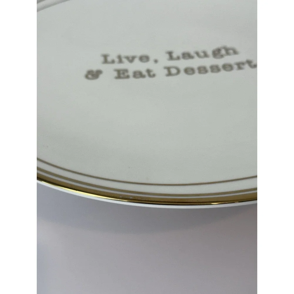 Nicole Miller Live Laugh & Eat Dessert 12